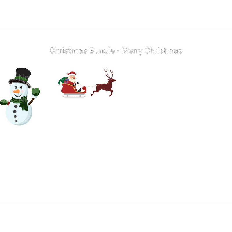 Merry Christmas SVG Bundle - CraftNest - Digital Crafting and Art