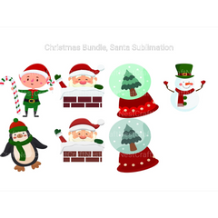 Santa Christmas SVG Bundle - CraftNest - Digital Crafting and Art