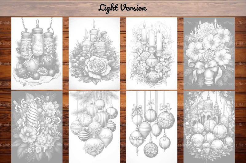 Christmas Decorations Coloring Books - CraftNest