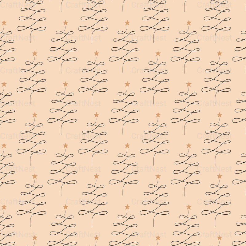 Christmas Nordic Seamless Digital Paper 1 - CraftNest - Digital Crafting and Art