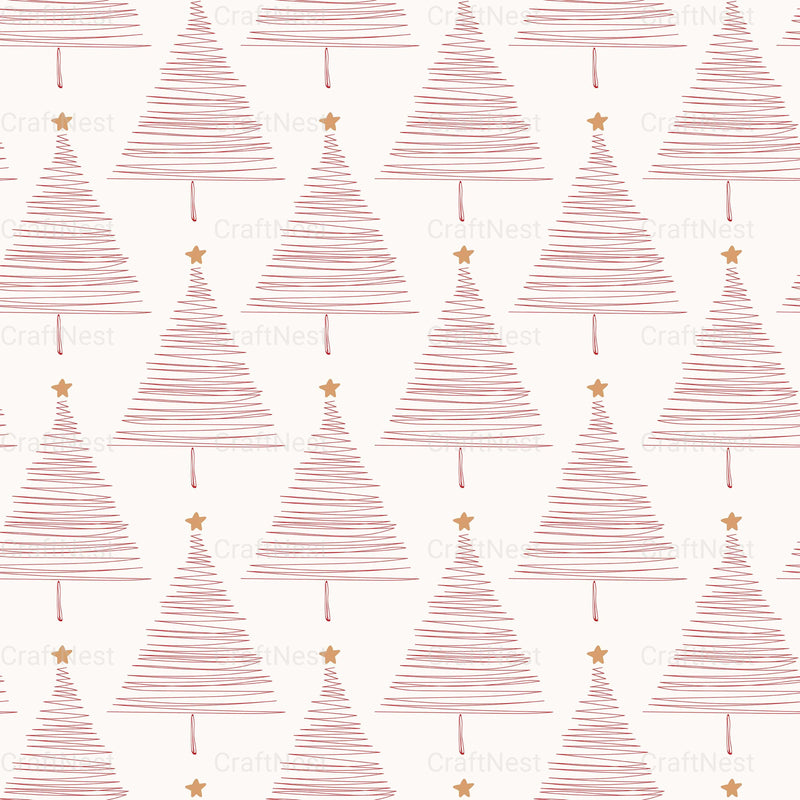 Christmas Nordic Seamless Digital Paper 1 - CraftNest - Digital Crafting and Art