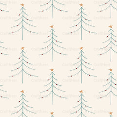 Christmas Nordic Seamless Digital Paper 1 - CraftNest - Digital Crafting and Art