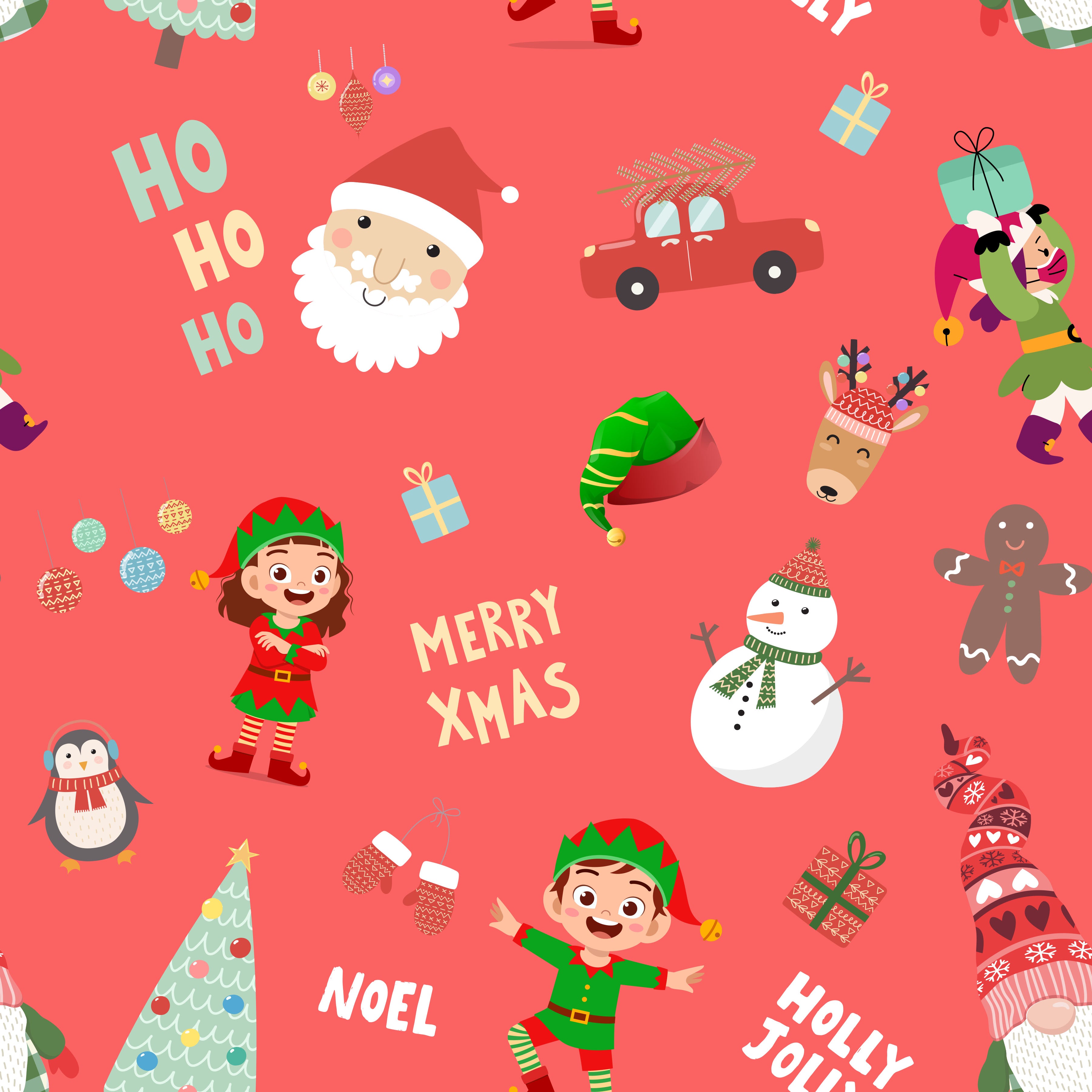 Christmas Sublimation Seamless Patterns - CraftNest - Digital Crafting and Art