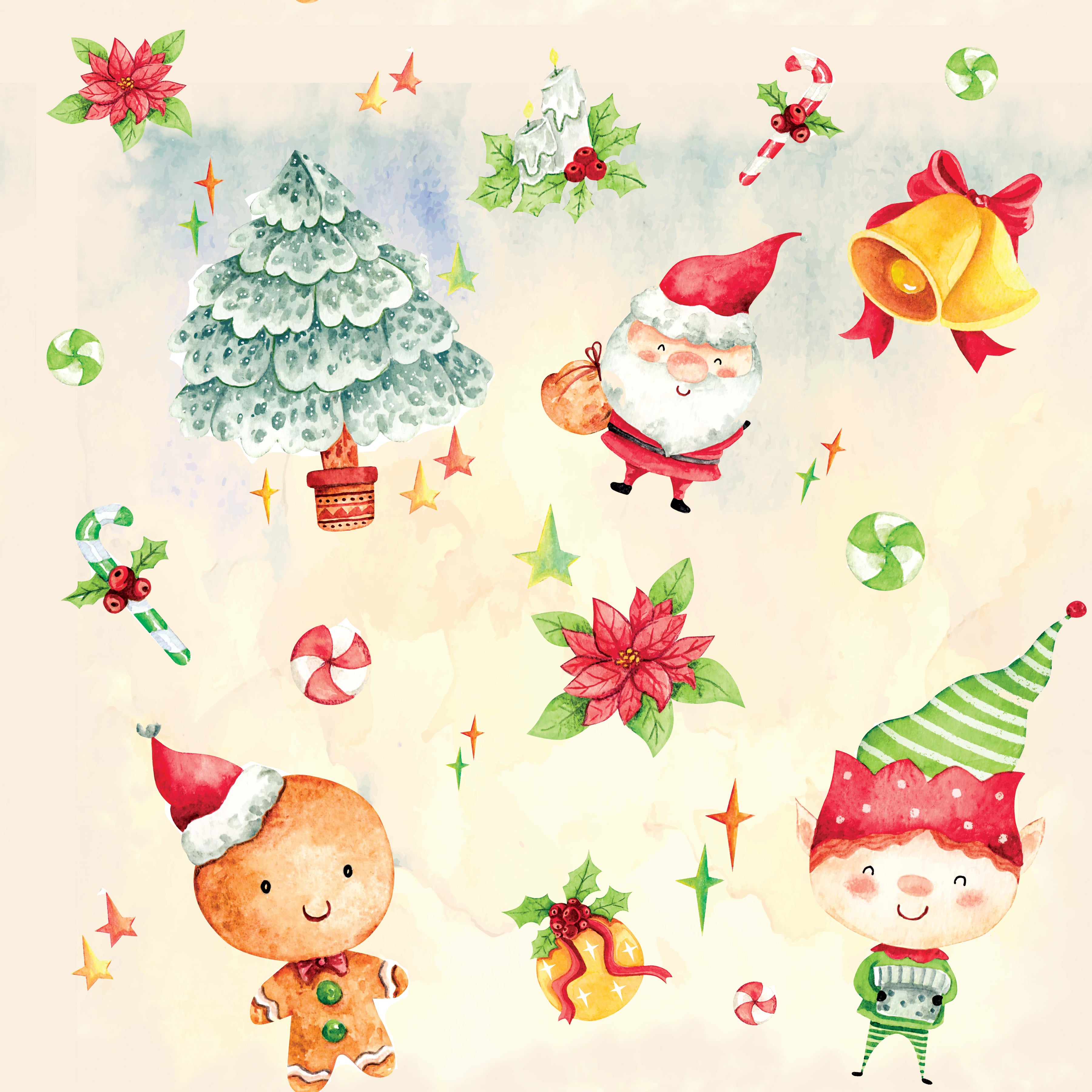 Christmas Seamless Patterns 2 - CraftNest - Digital Crafting and Art
