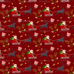 Christmas Seamless Patterns 3 - CraftNest - Digital Crafting and Art