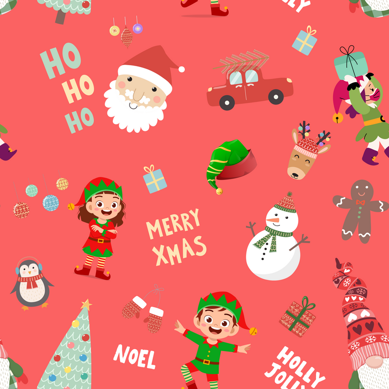 Christmas Sublimation Seamless Patterns - CraftNest - Digital Crafting and Art