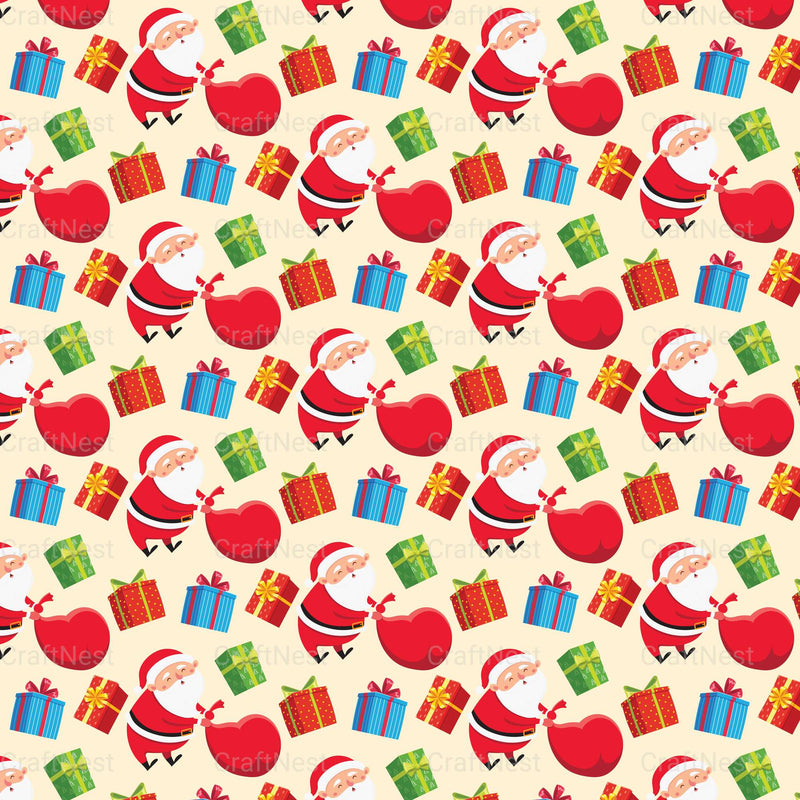 Cute Christmas Sublimation Patterns - CraftNest - Digital Crafting and Art