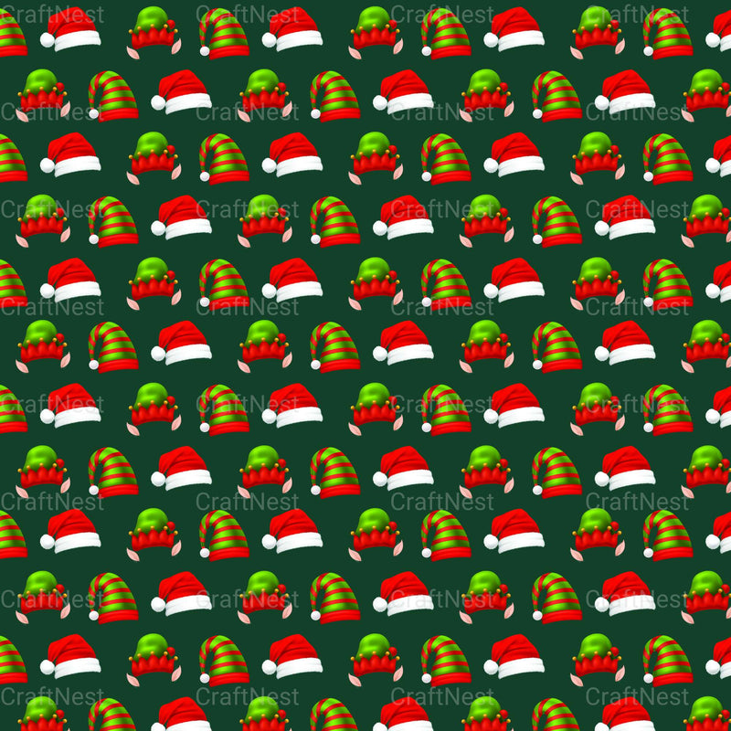 Cute Christmas Sublimation Patterns - CraftNest - Digital Crafting and Art