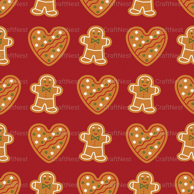 Christmas Seamless Patterns - CraftNest - Digital Crafting and Art