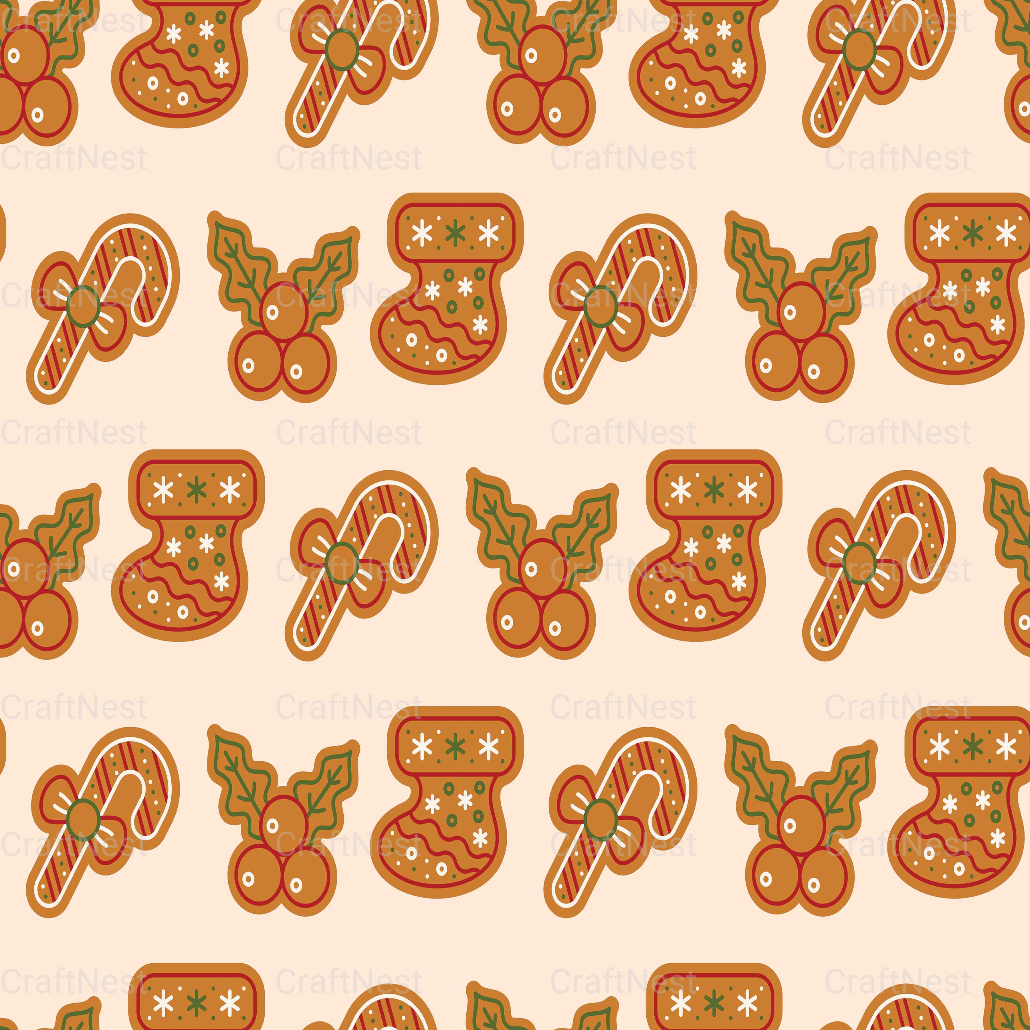 Christmas Seamless Patterns - CraftNest - Digital Crafting and Art