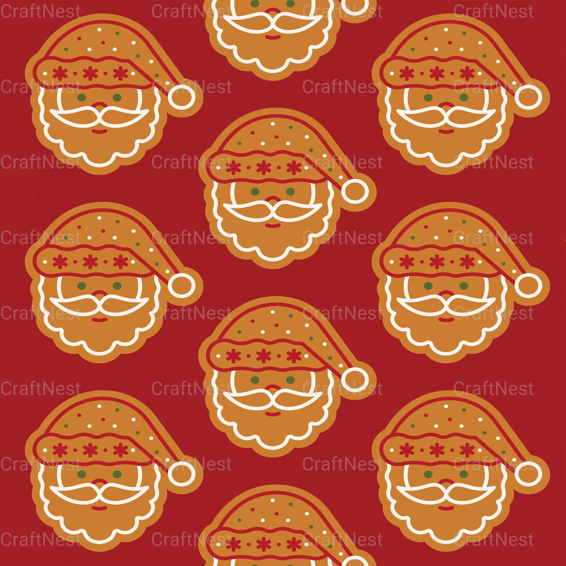Christmas Seamless Patterns - CraftNest - Digital Crafting and Art