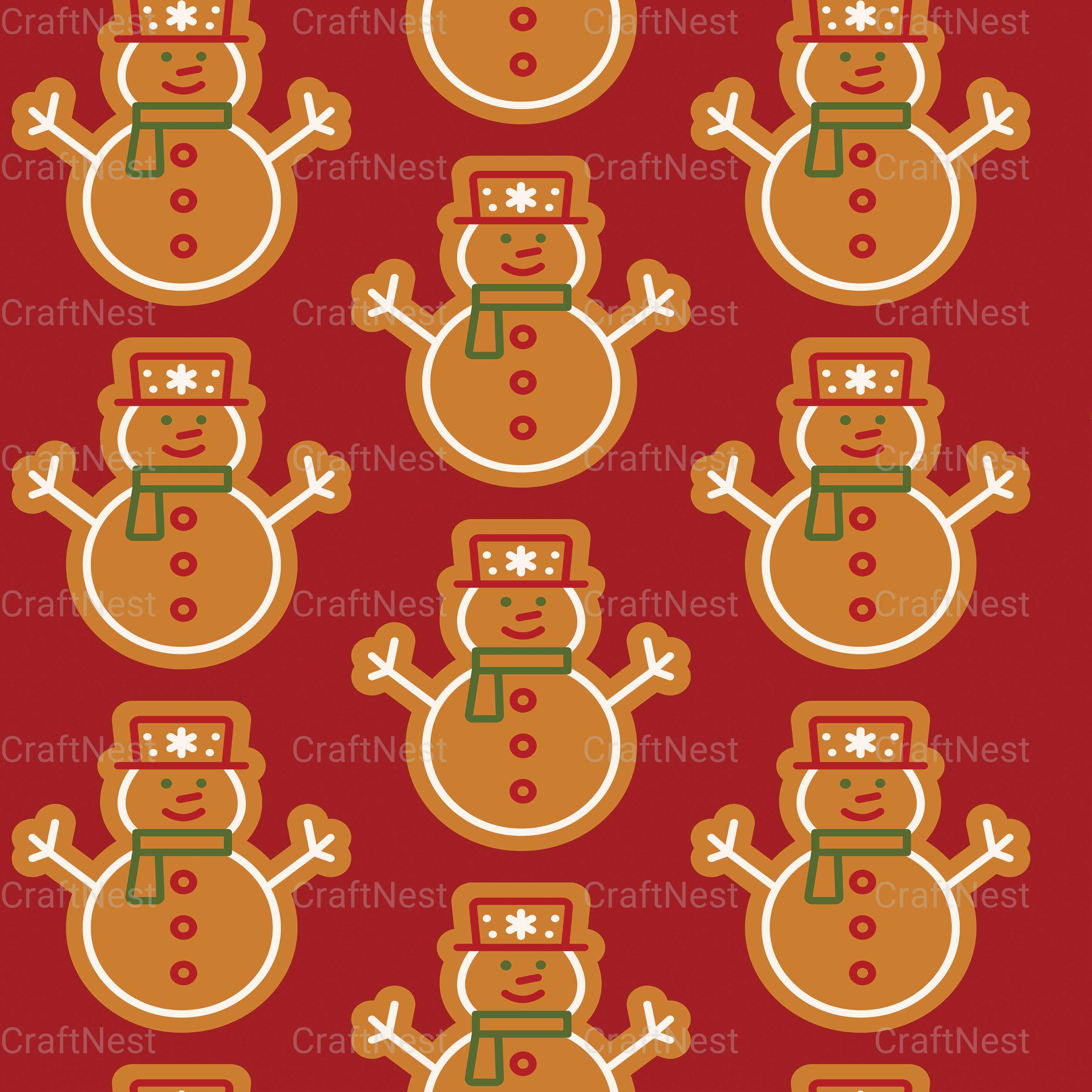 Christmas Seamless Patterns - CraftNest - Digital Crafting and Art