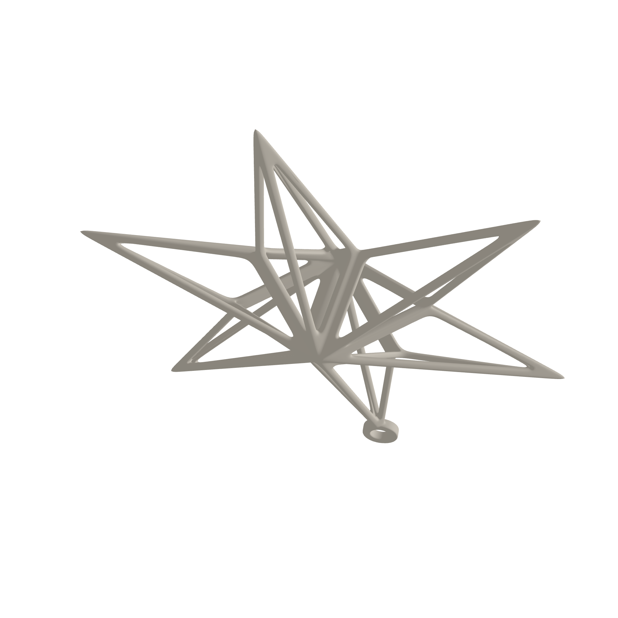 Christmas Star 3D Print STL File
