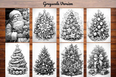 Christmas Tree Coloring Books - CraftNest