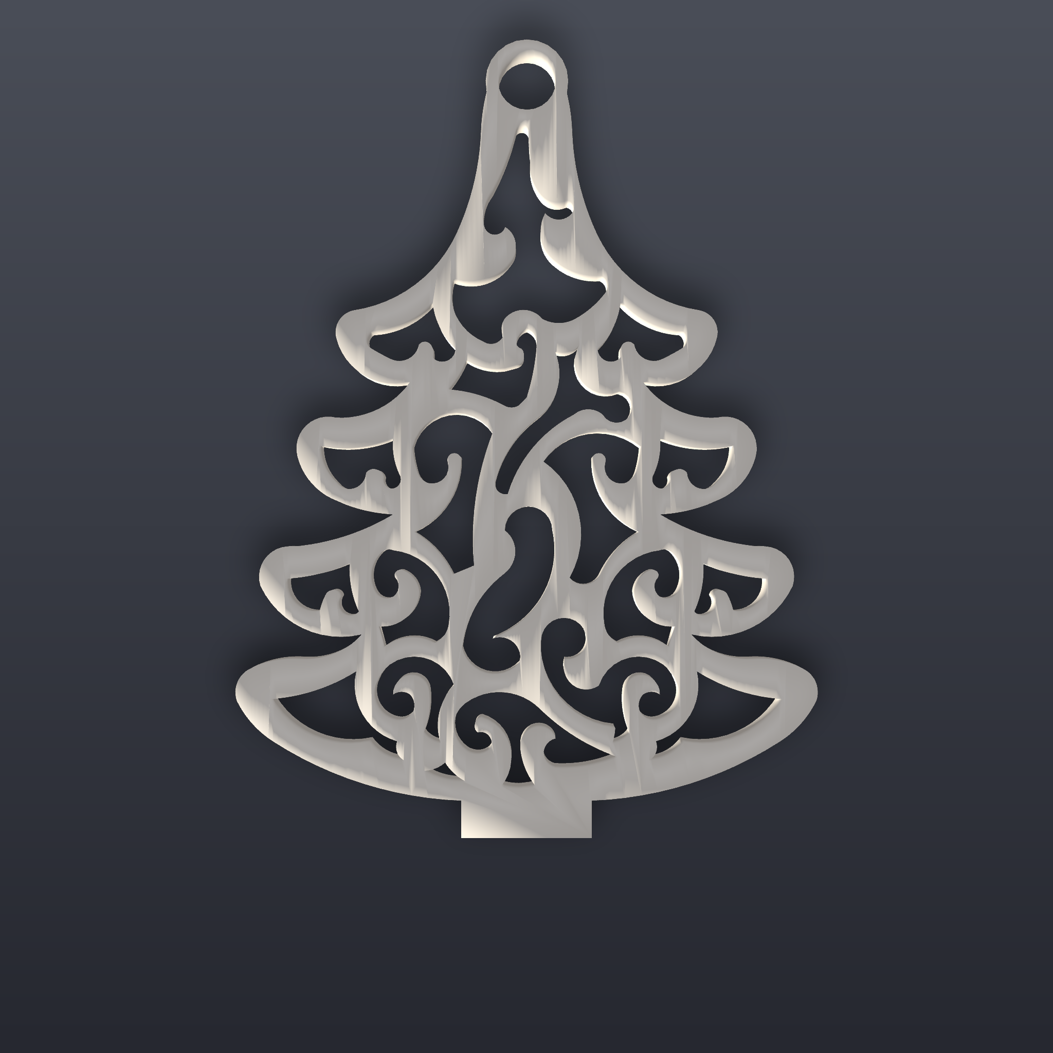 Christmas Tree 3D Print STL File