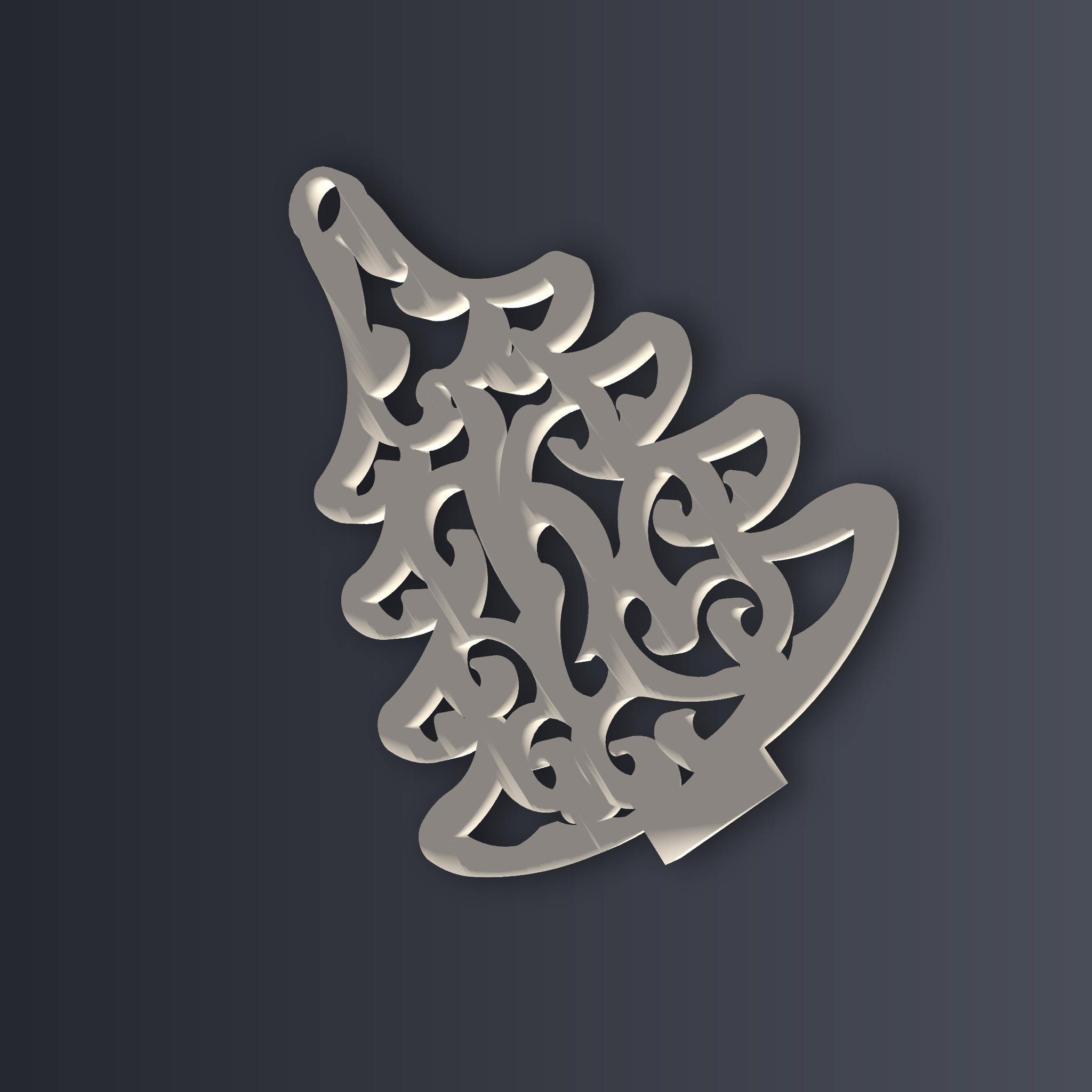Christmas Tree 3D Print STL File