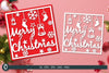 Christmas Paper Cut Cards SVG Bundle