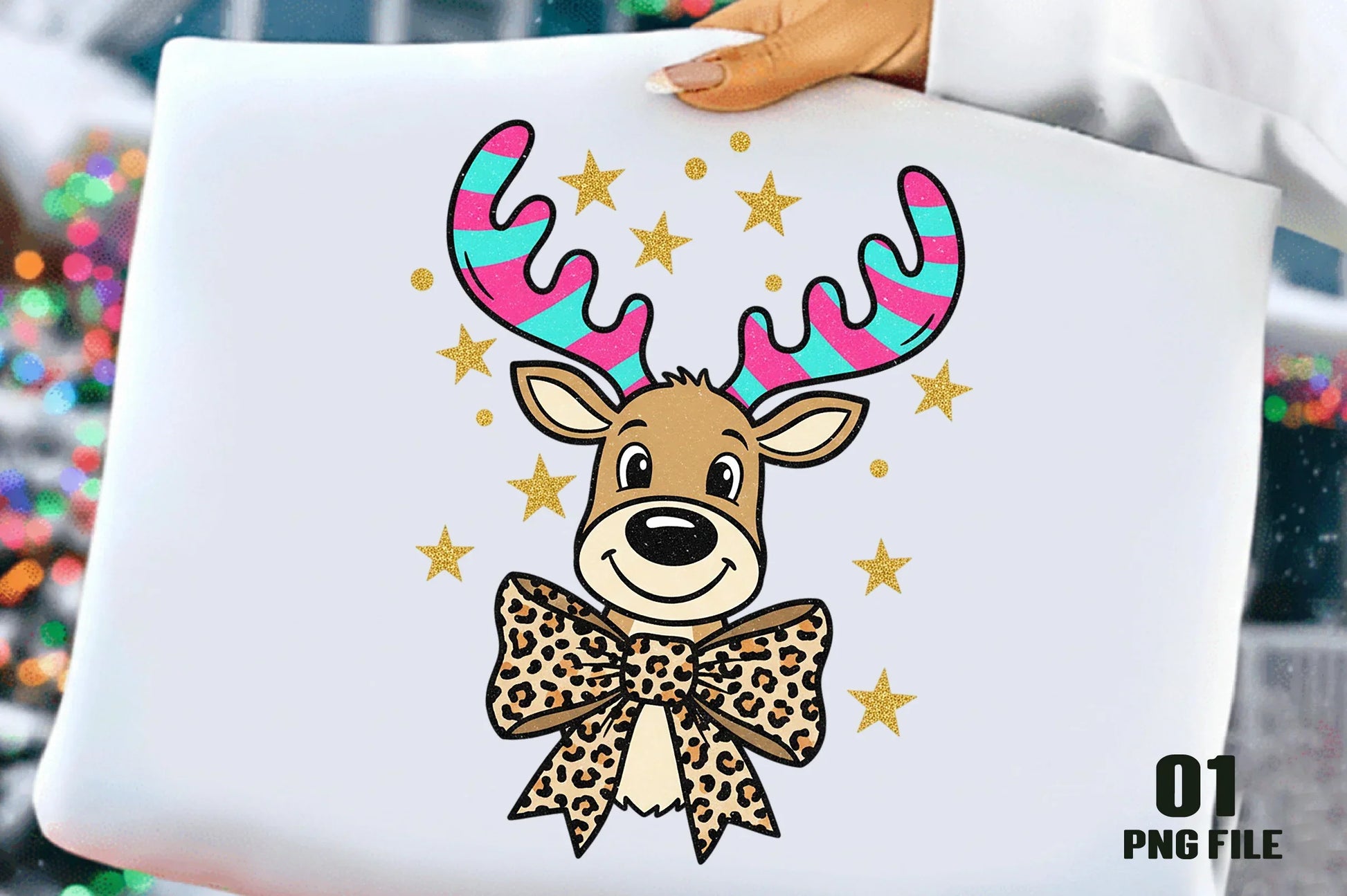 Christmas Deer Clipart Bundle - CraftNest - Digital Crafting and Art