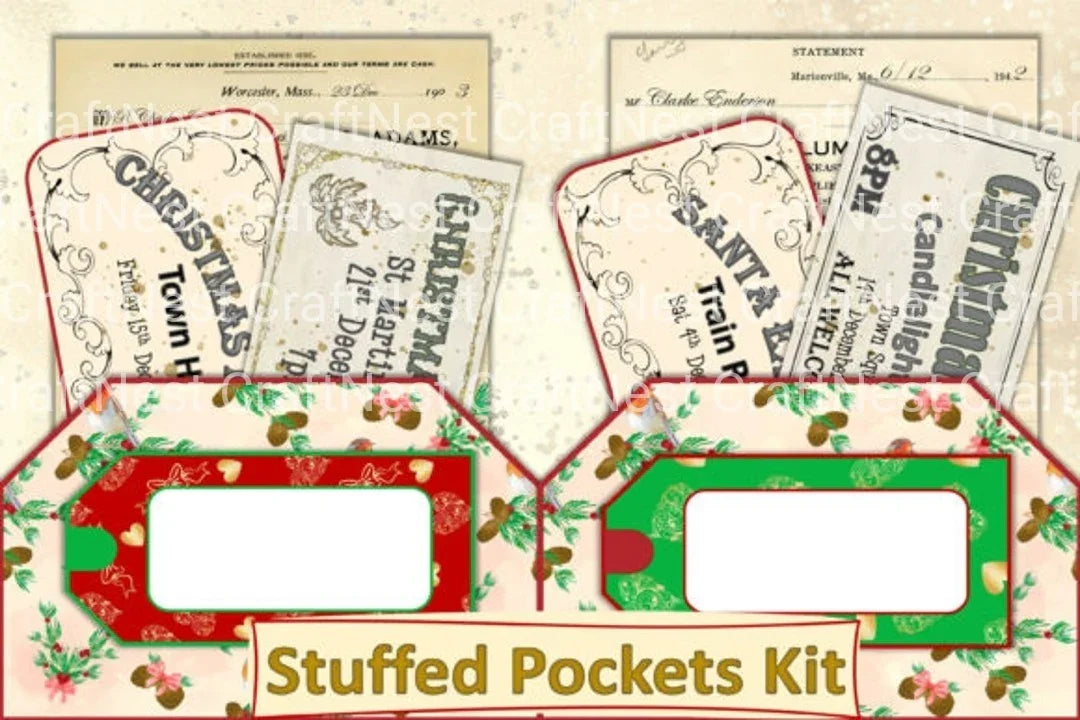Christmas Clipart Bundle: 86 Festive Pieces - CraftNest - Digital Crafting and Art