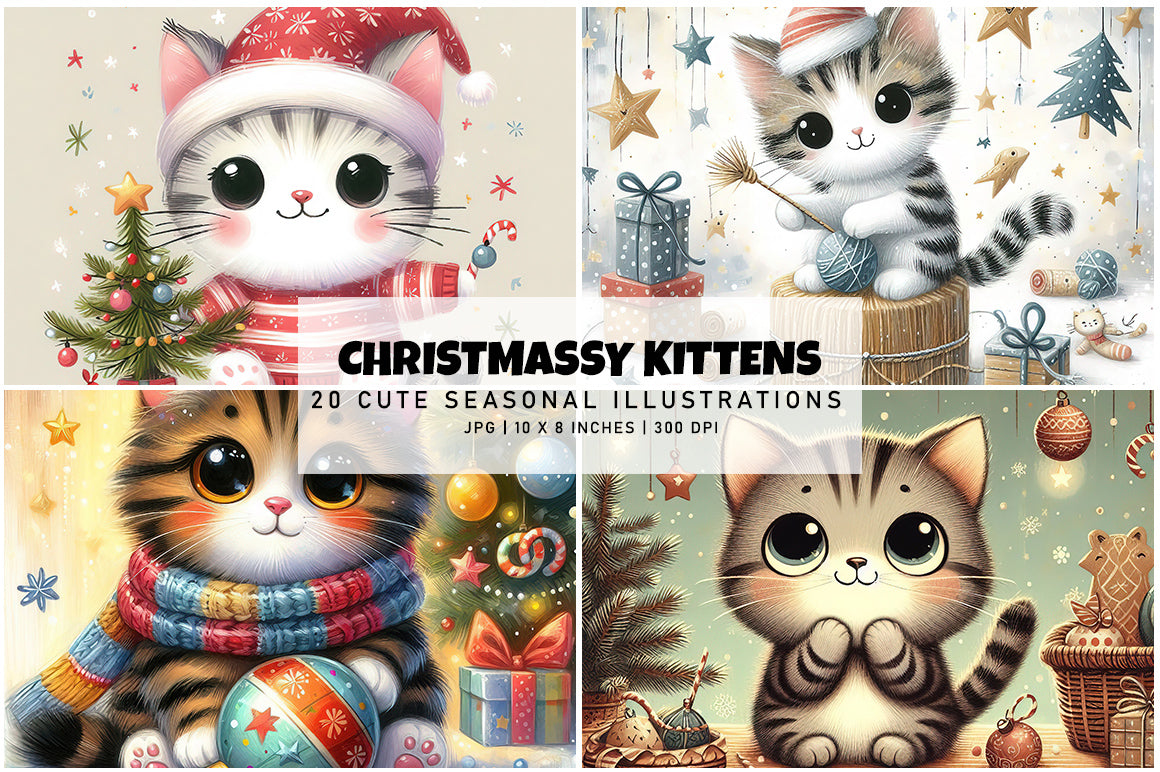 Christmassy Kittens
