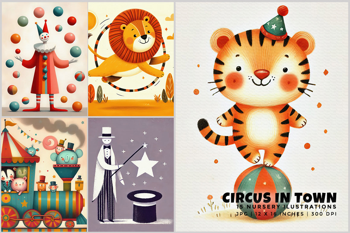 Circus in Town - Nursery