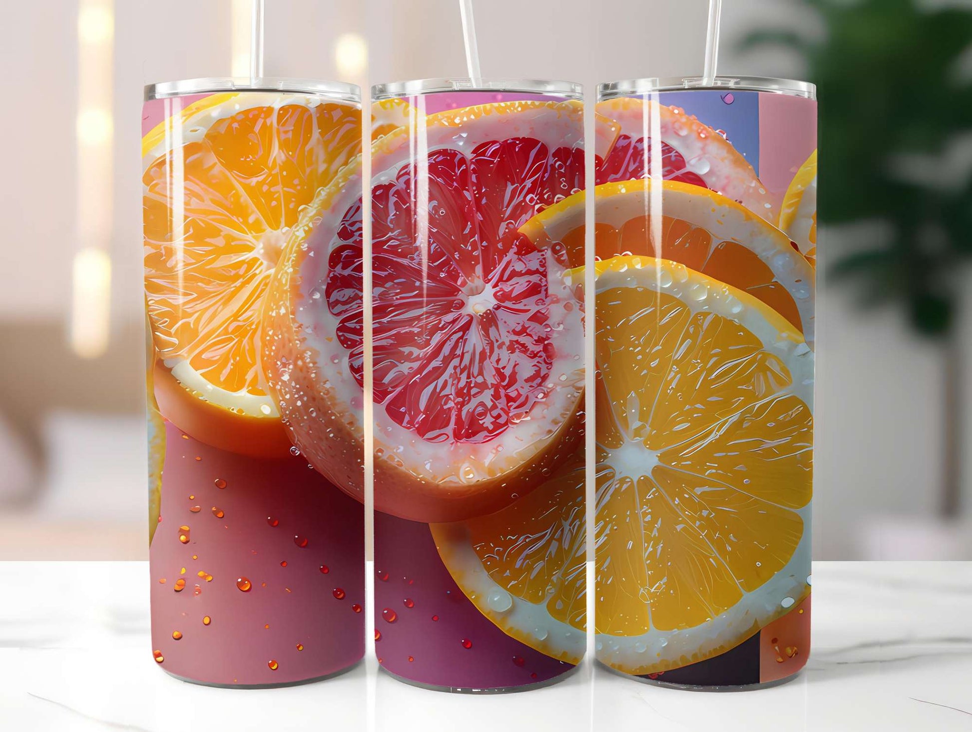 Citrus Spectrum 4 Tumbler Wrap - CraftNest - Digital Crafting and Art