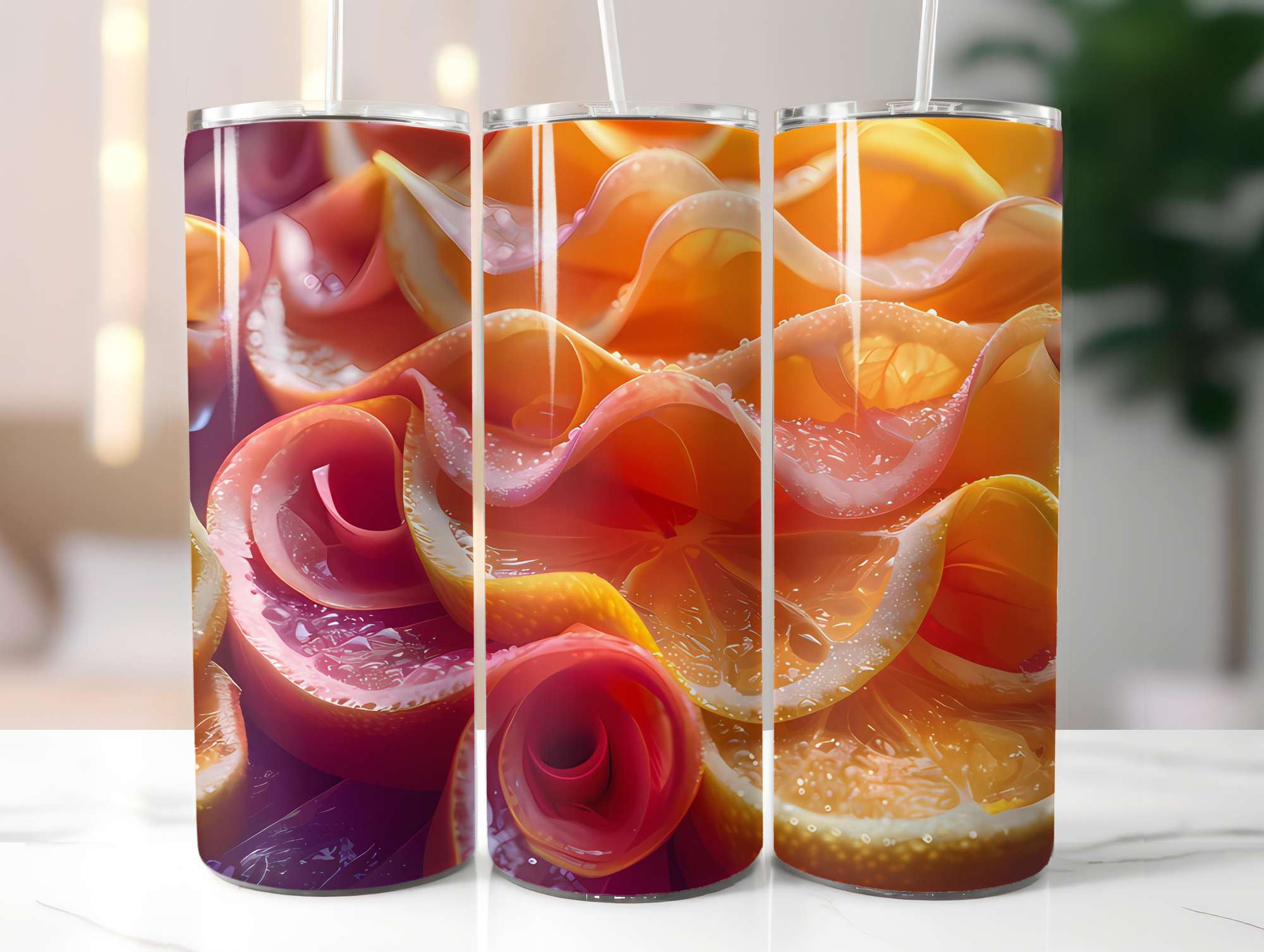 Citrus Spectrum 5 Tumbler Wrap - CraftNest - Digital Crafting and Art