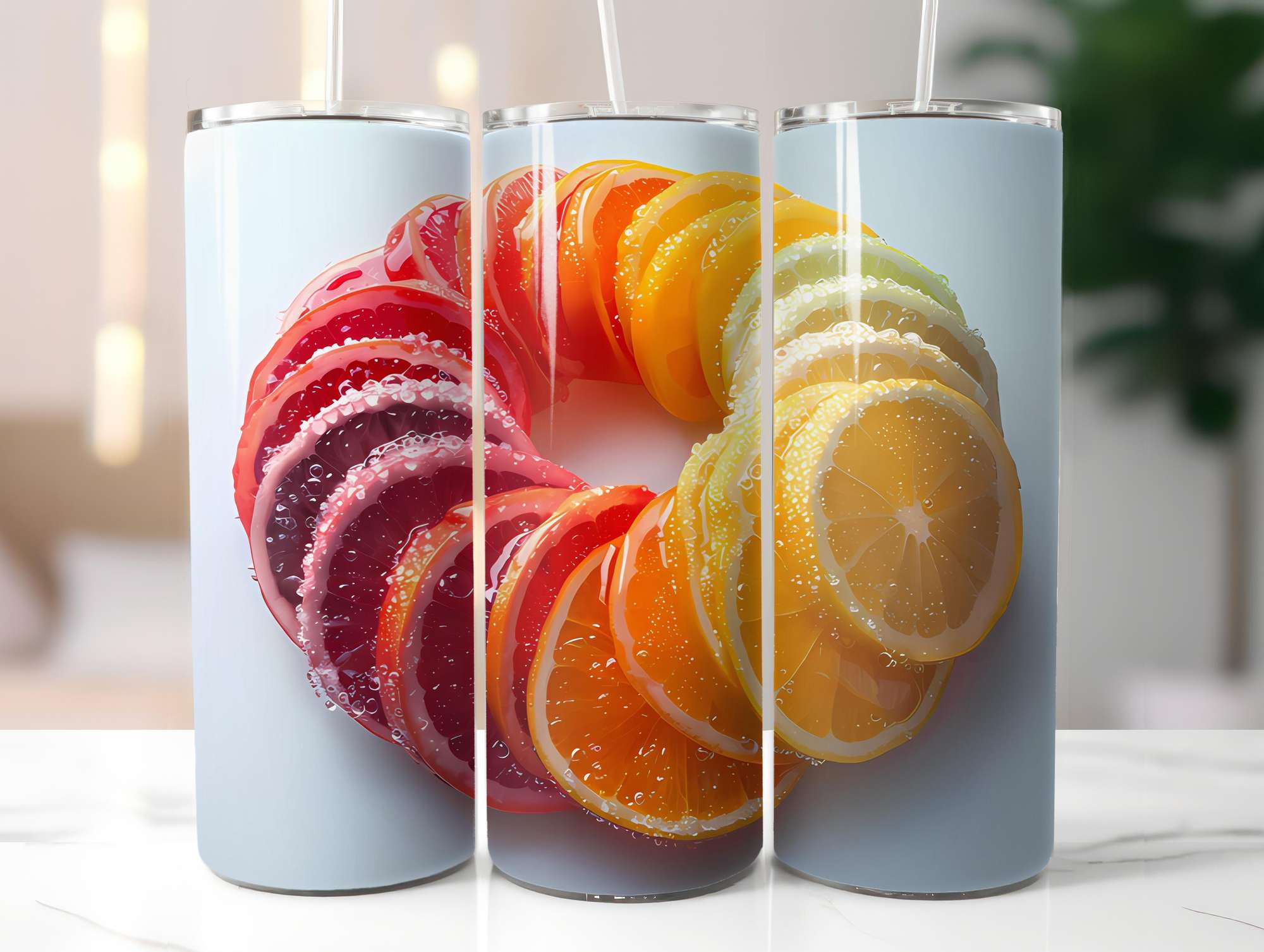 Citrus Spectrum 4 Tumbler Wrap - CraftNest - Digital Crafting and Art