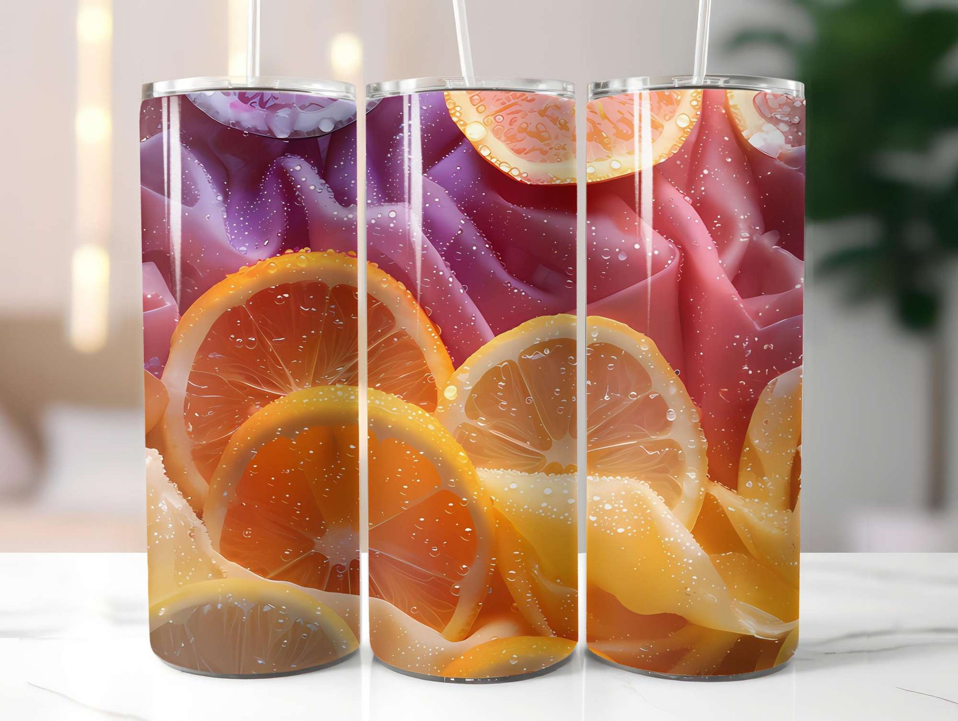 Citrus Spectrum 3 Tumbler Wrap - CraftNest - Digital Crafting and Art