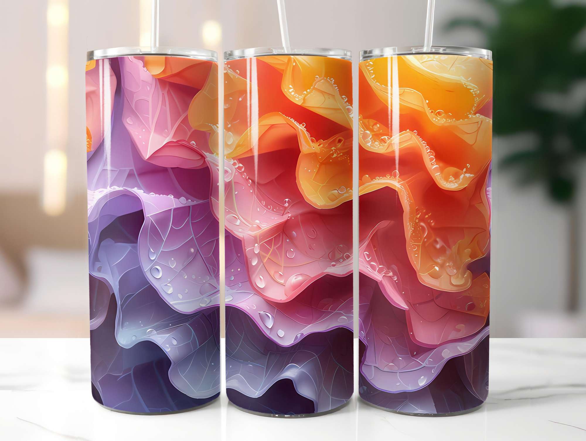 Citrus Spectrum 4 Tumbler Wrap - CraftNest - Digital Crafting and Art