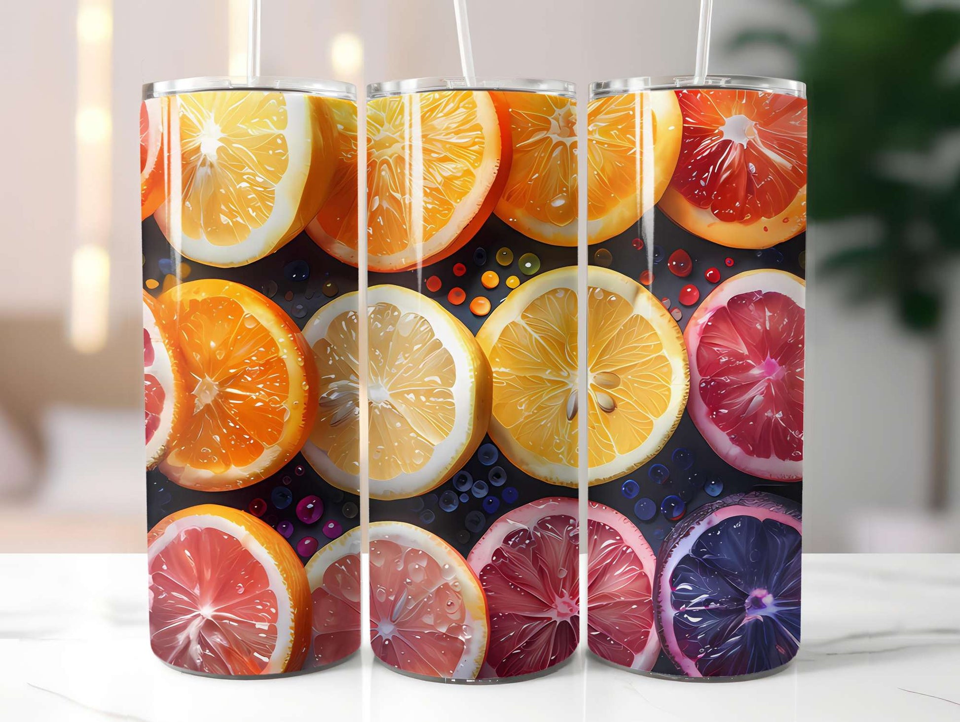 Citrus Spectrum 2 Tumbler Wrap - CraftNest - Digital Crafting and Art