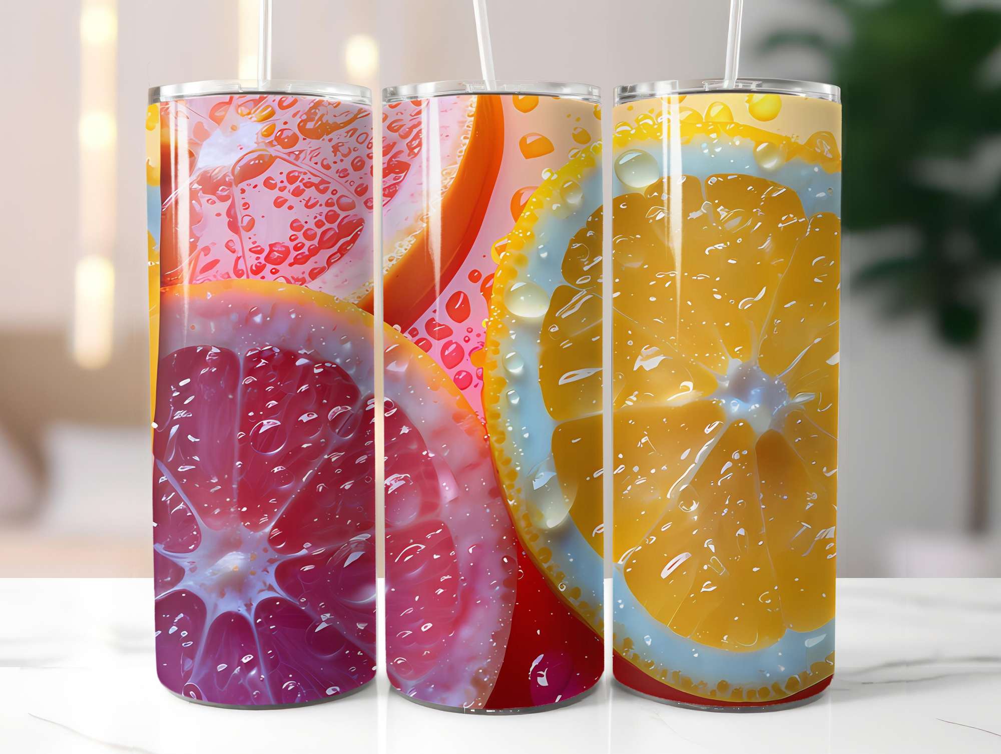 Citrus Spectrum 5 Tumbler Wrap - CraftNest - Digital Crafting and Art