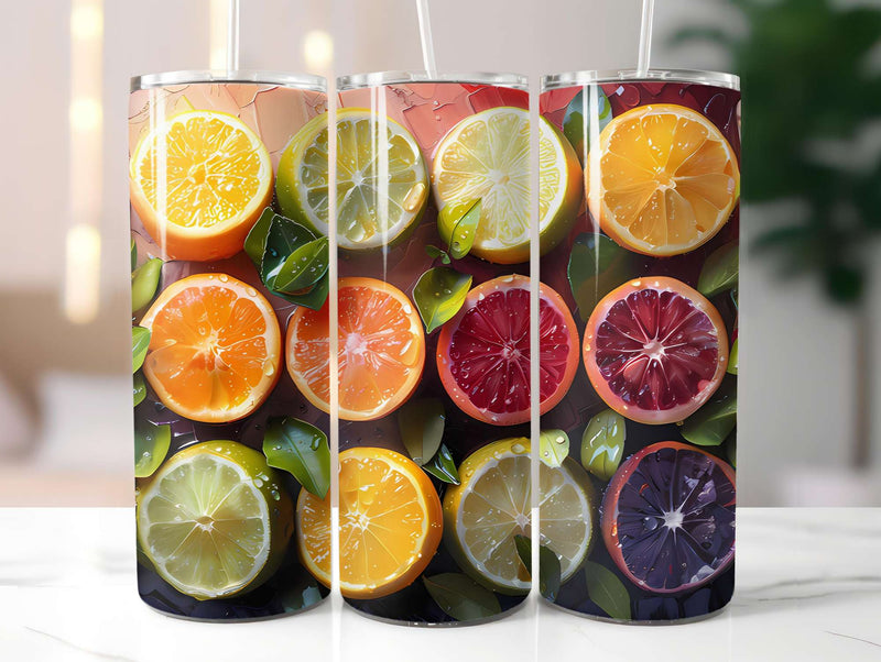 Citrus Spectrum 2 Tumbler Wrap - CraftNest - Digital Crafting and Art