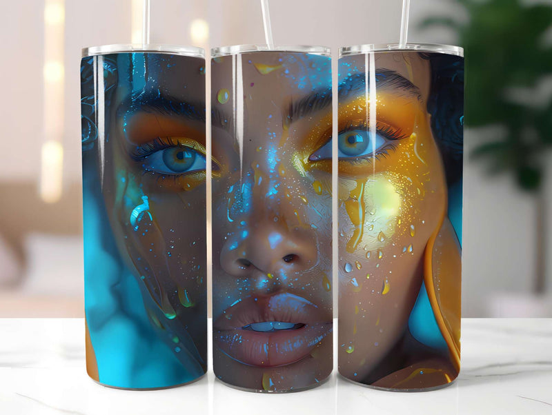 Citrus Spectrum 3 Tumbler Wrap - CraftNest - Digital Crafting and Art