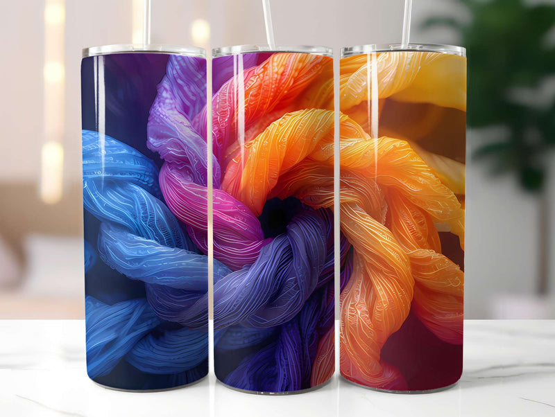 Citrus Spectrum 3 Tumbler Wrap - CraftNest - Digital Crafting and Art