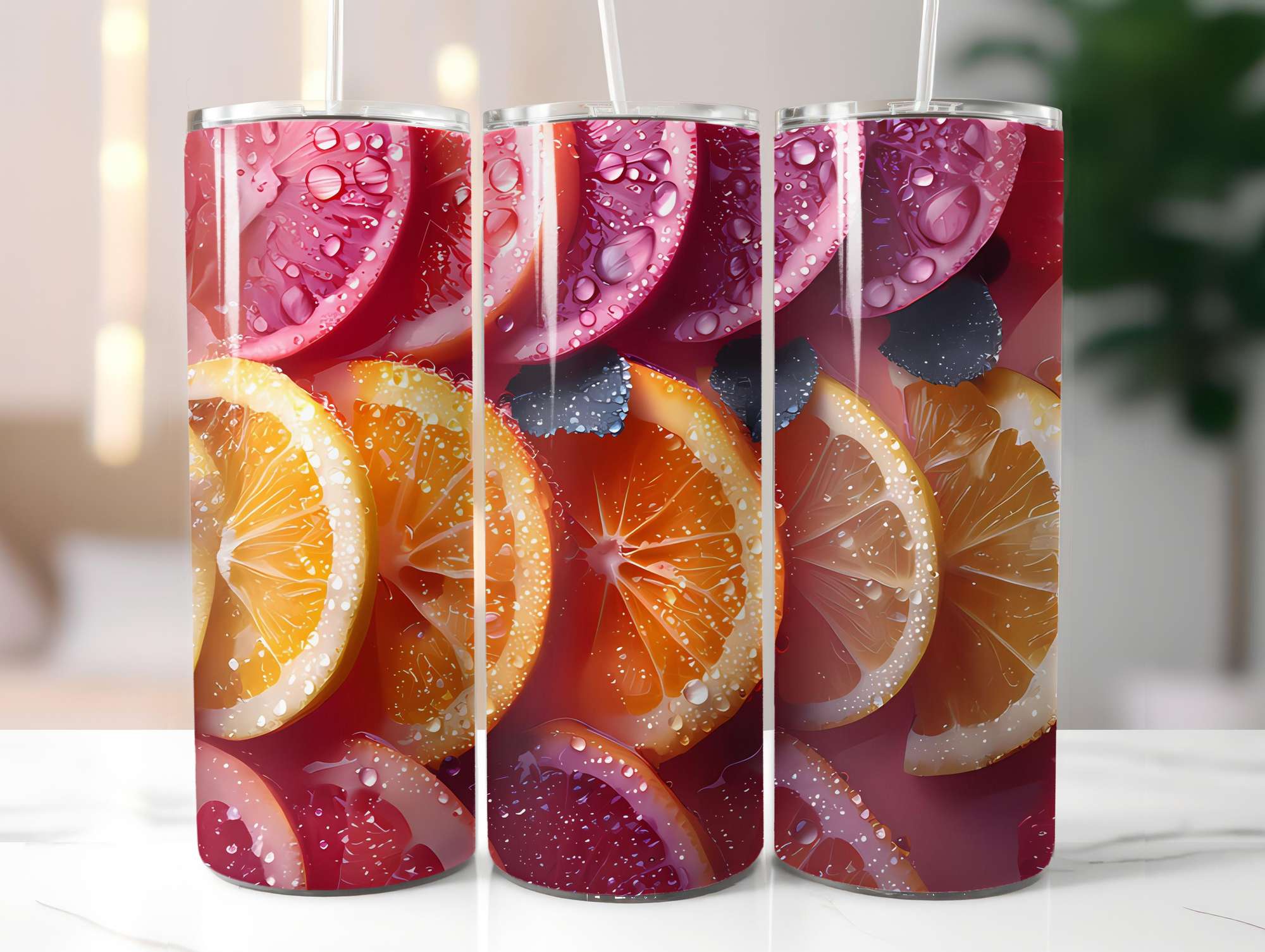 Citrus Spectrum 5 Tumbler Wrap - CraftNest - Digital Crafting and Art