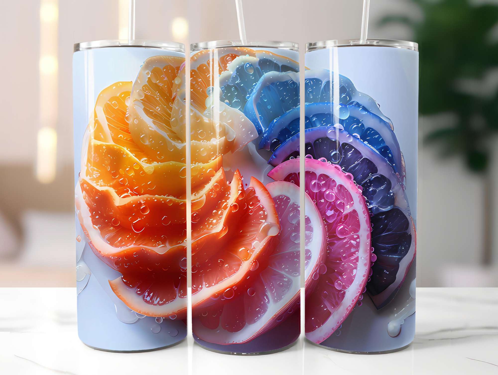 Citrus Spectrum 2 Tumbler Wrap - CraftNest - Digital Crafting and Art