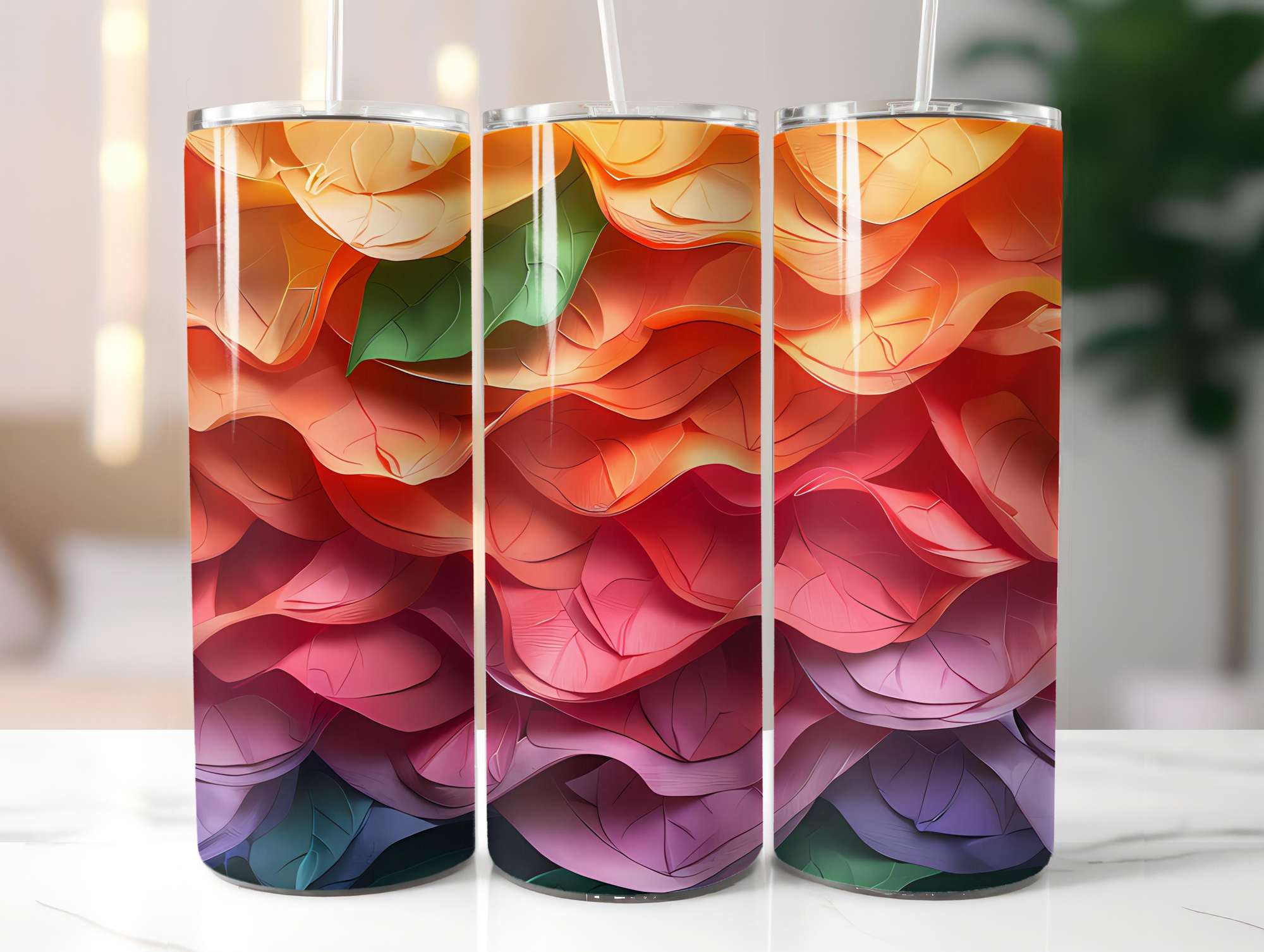 Citrus Spectrum 5 Tumbler Wrap - CraftNest - Digital Crafting and Art