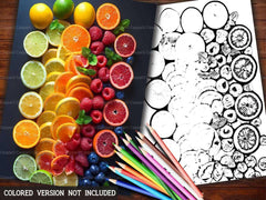 Citrus Spectrum Coloring Books - CraftNest - Digital Crafting and Art