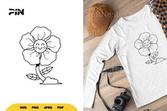 Classic Cartoon Flower SVG Bundle - CraftNest - Digital Crafting and Art