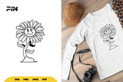 Classic Cartoon Flower SVG Bundle - CraftNest - Digital Crafting and Art
