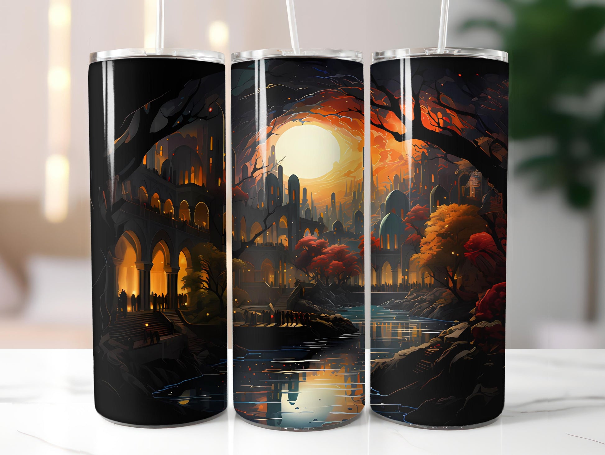 Classical Wonders 3 Tumbler Wrap - CraftNest