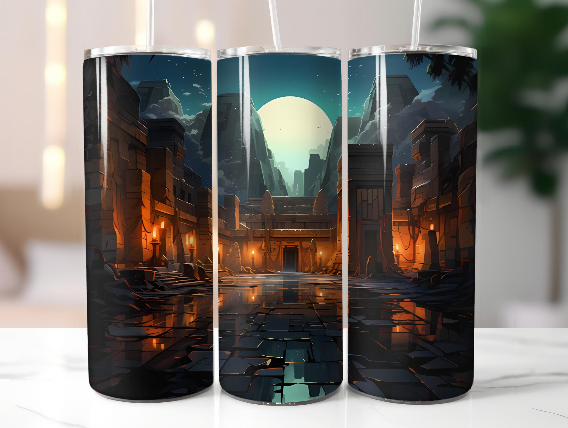 Classical Wonders 3 Tumbler Wrap - CraftNest