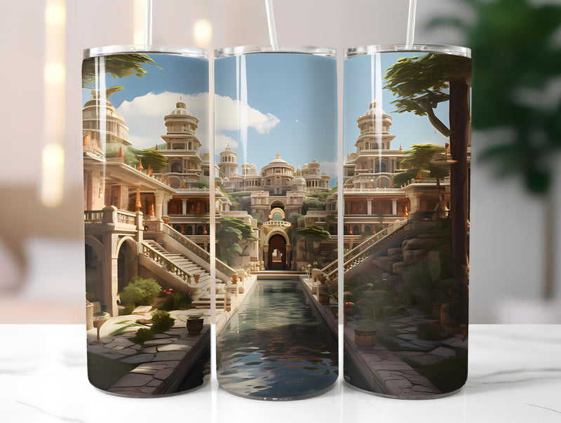 Classical Wonders 3 Tumbler Wrap - CraftNest