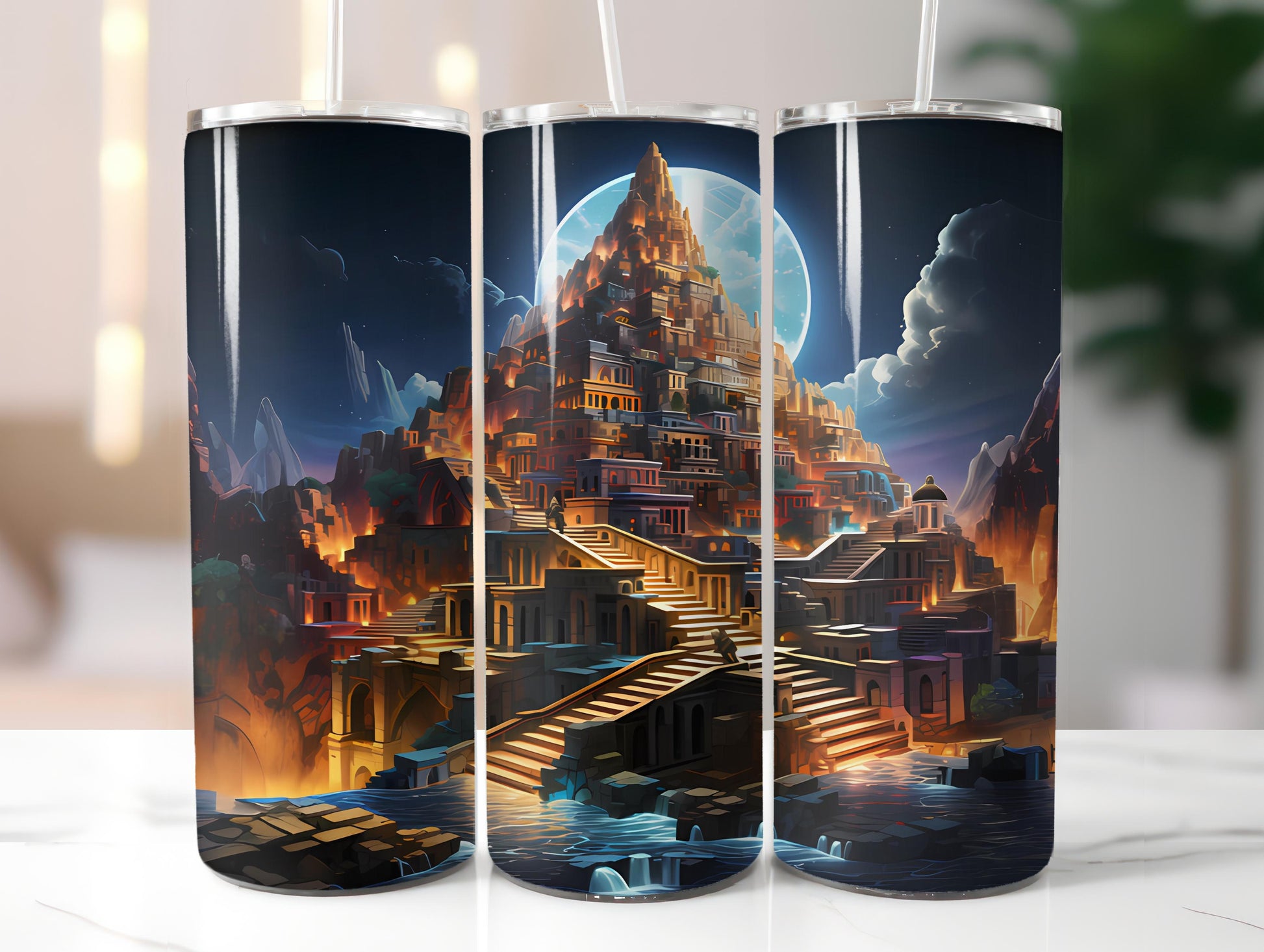 Classical Wonders 3 Tumbler Wrap - CraftNest