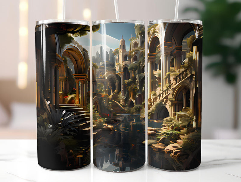 Classical Wonders 2 Tumbler Wrap - CraftNest