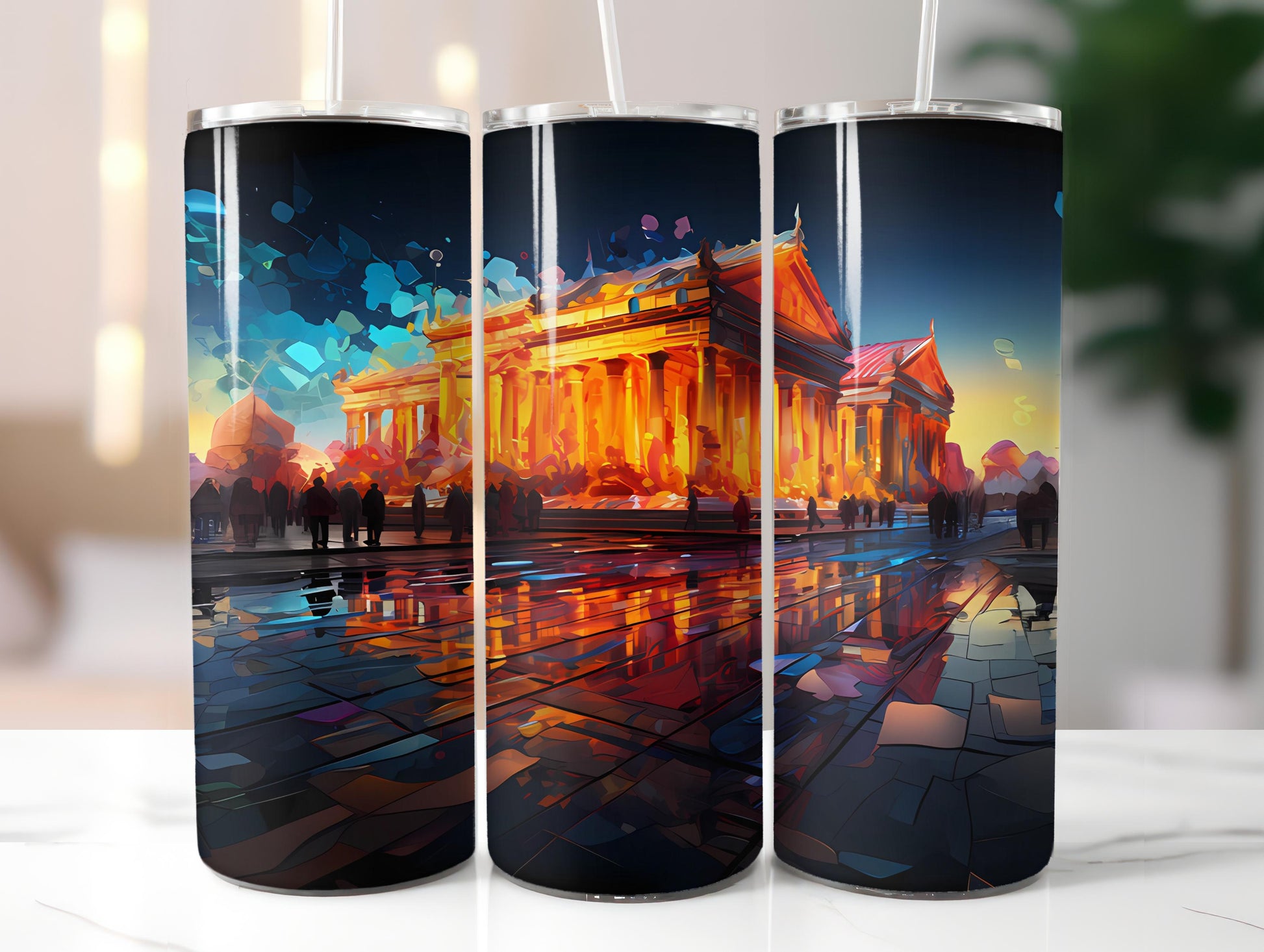 Classical Wonders 4 Tumbler Wrap - CraftNest