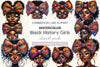 Black History Girl Clipart Bundle