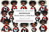 Black History Little Boys Clipart Bundle
