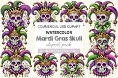 Skull Clipart Bundle 2 - CraftNest - Digital Crafting and Art